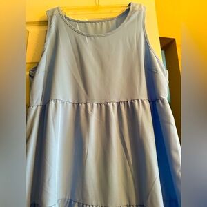 Light Blue Sleeveless Dress     NWOT